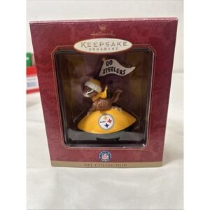 Hallmark Keepsake Ornament NFL Pittsburgh Steelers Football 1999